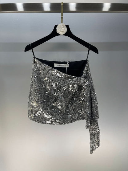 New Shiny Short Skirt - Silhouette Atelier 